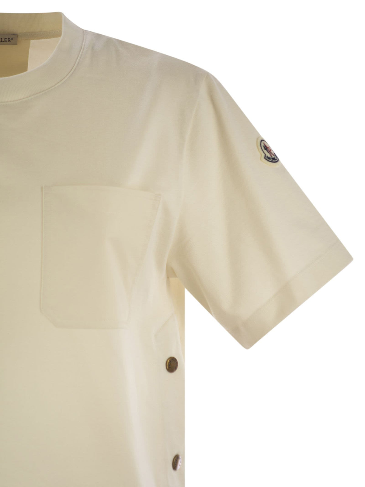 Moncler ポケット付きのモンクラーコットンTシャツ - Image 5