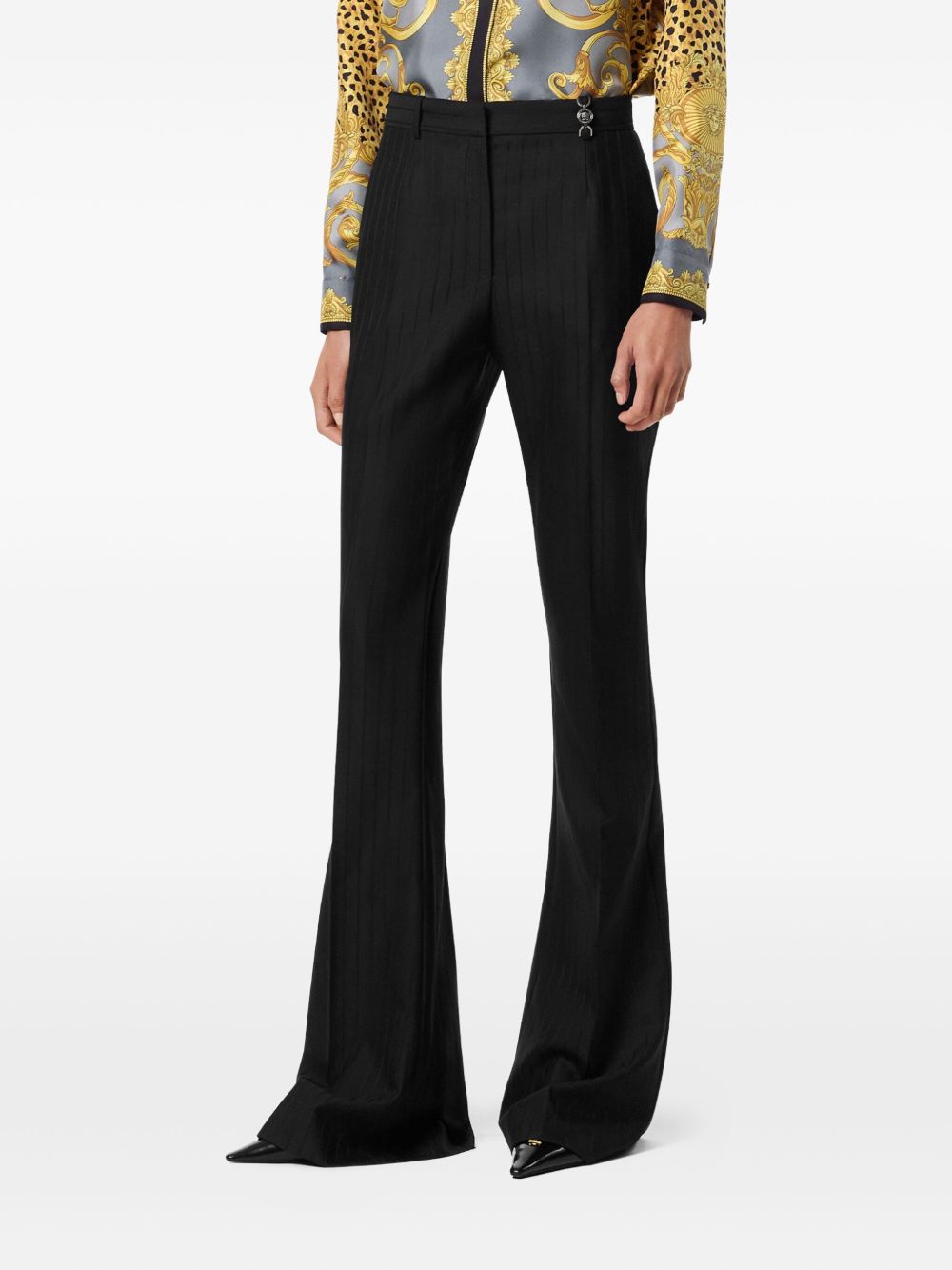 Versace ヴェルサーチのズボン黒 - Image 5