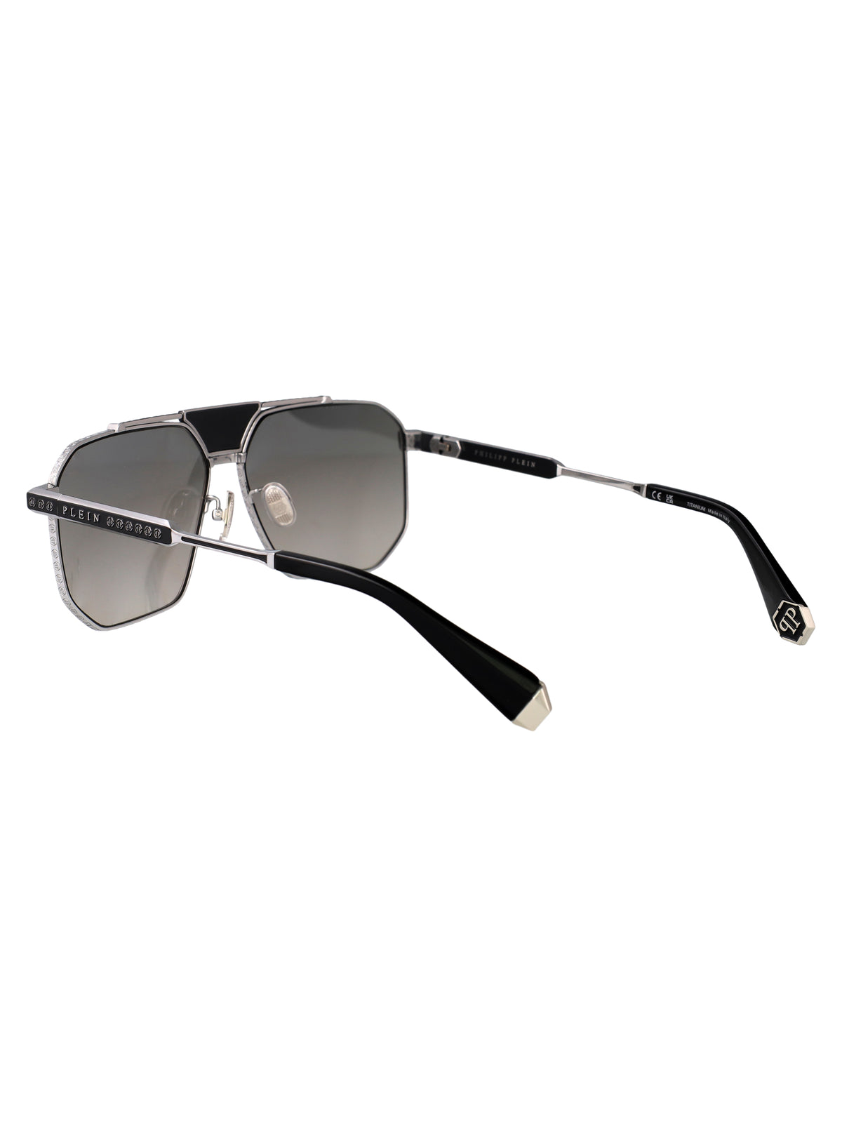 Philipp Philipp Plein Geometric Sunglasses SPP152 W K07 X - Image 5