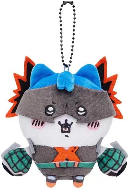 My Hero Academia Plush, Kawa, Izuku Midoriya, Shoto Todoro, Katsumi Bakugo, Hachiwale, Rabbit Key Chain, Small and Cute Guy, Anime Goods, Cartoon Surroundings, Cute Moe Goods, Doll, Present, Goods