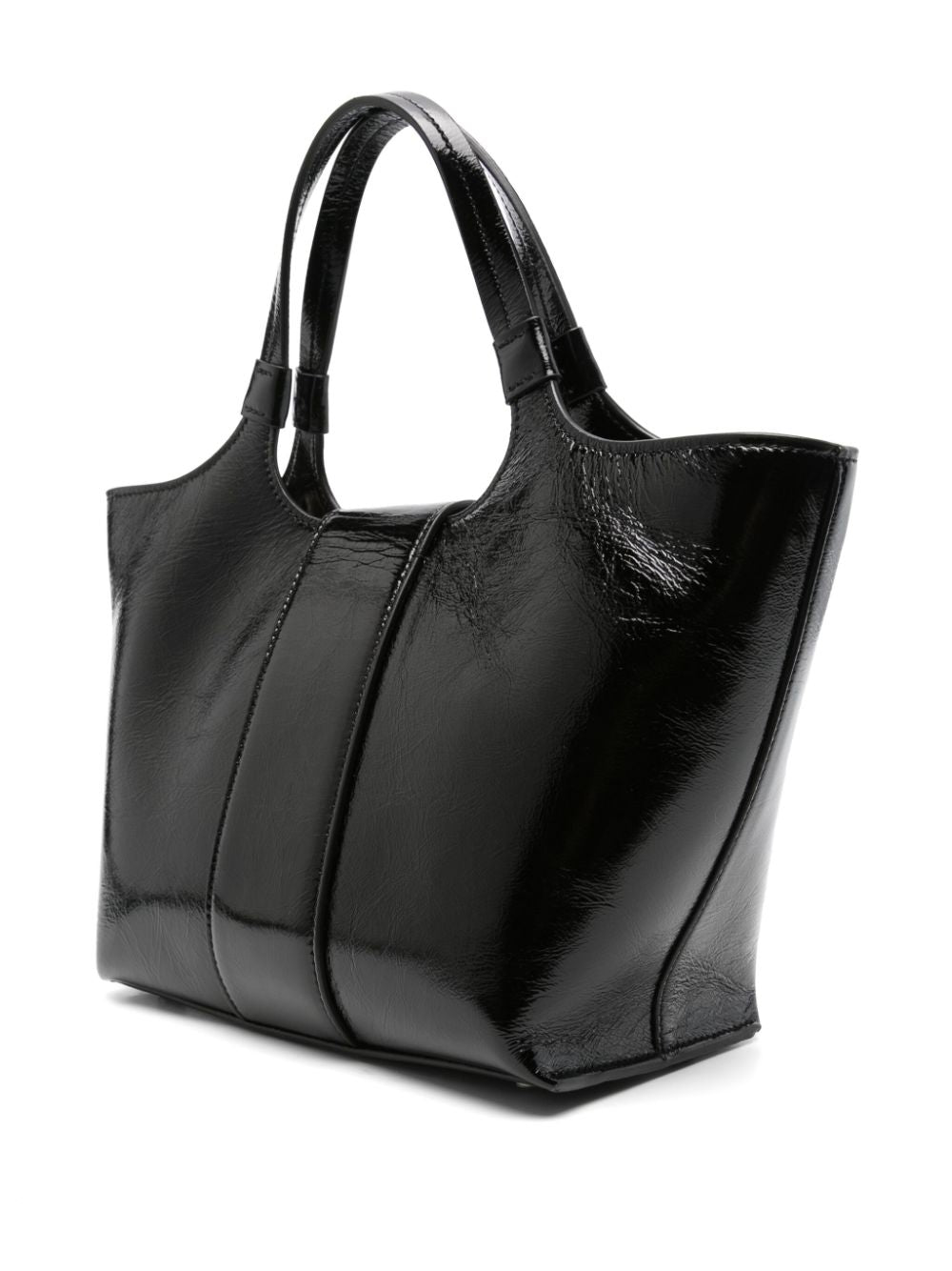Roger Roger Vivier Grand Vivier Choc Leather Mini Bag - Image 5
