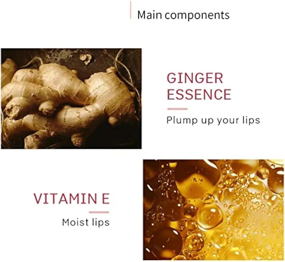 Gege bear Lip Plumper Lip Plumper Lip Gloss TikTok and Ins Double Lip Plumper 5.5ml - DR011