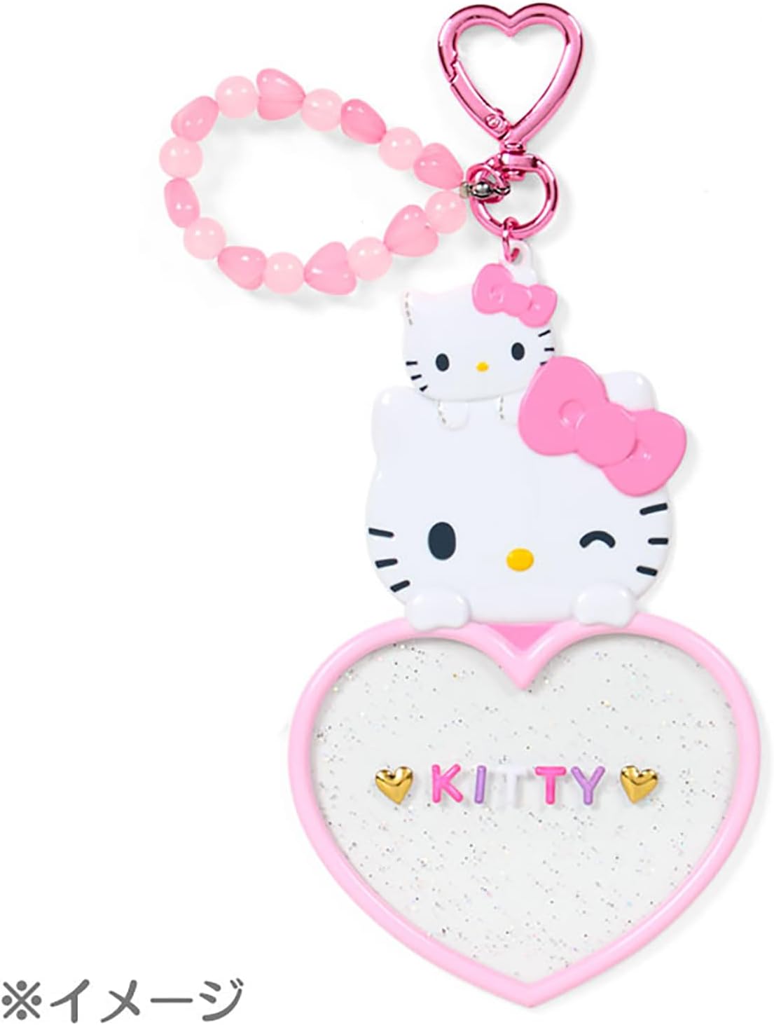 Sanrio (SANRIO) Custom Keychain (Character Award 2nd Series I Love Me Part 1) Hello Kitty, ABS Resin, AS Resin, PVC, Paper, Suitable for Ages 3 and Up, 619507