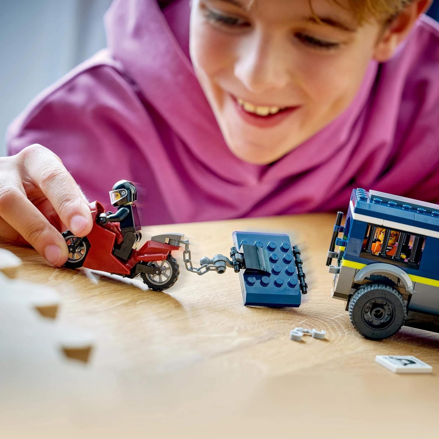Lego 60479 City Police Security Car Toy, Birthday Present, Blocks, Educational, Boys, Girls, Kids, 6, 7, 8, 9, Vehicle, Car, Mini Car, Interior, Stylish