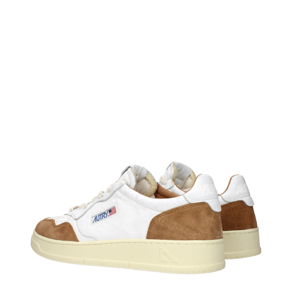 Autry オートリーメンズs スニーカー ホワイト/キャラメルレザー - Image 5