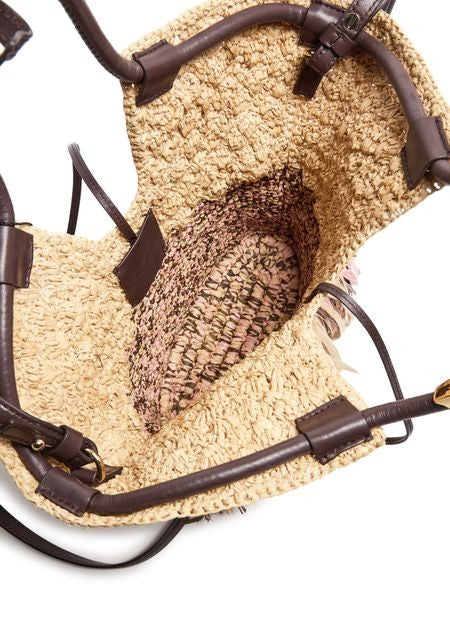 ZIMMERMANN Goldentime mini fringed tote bag - Image 5