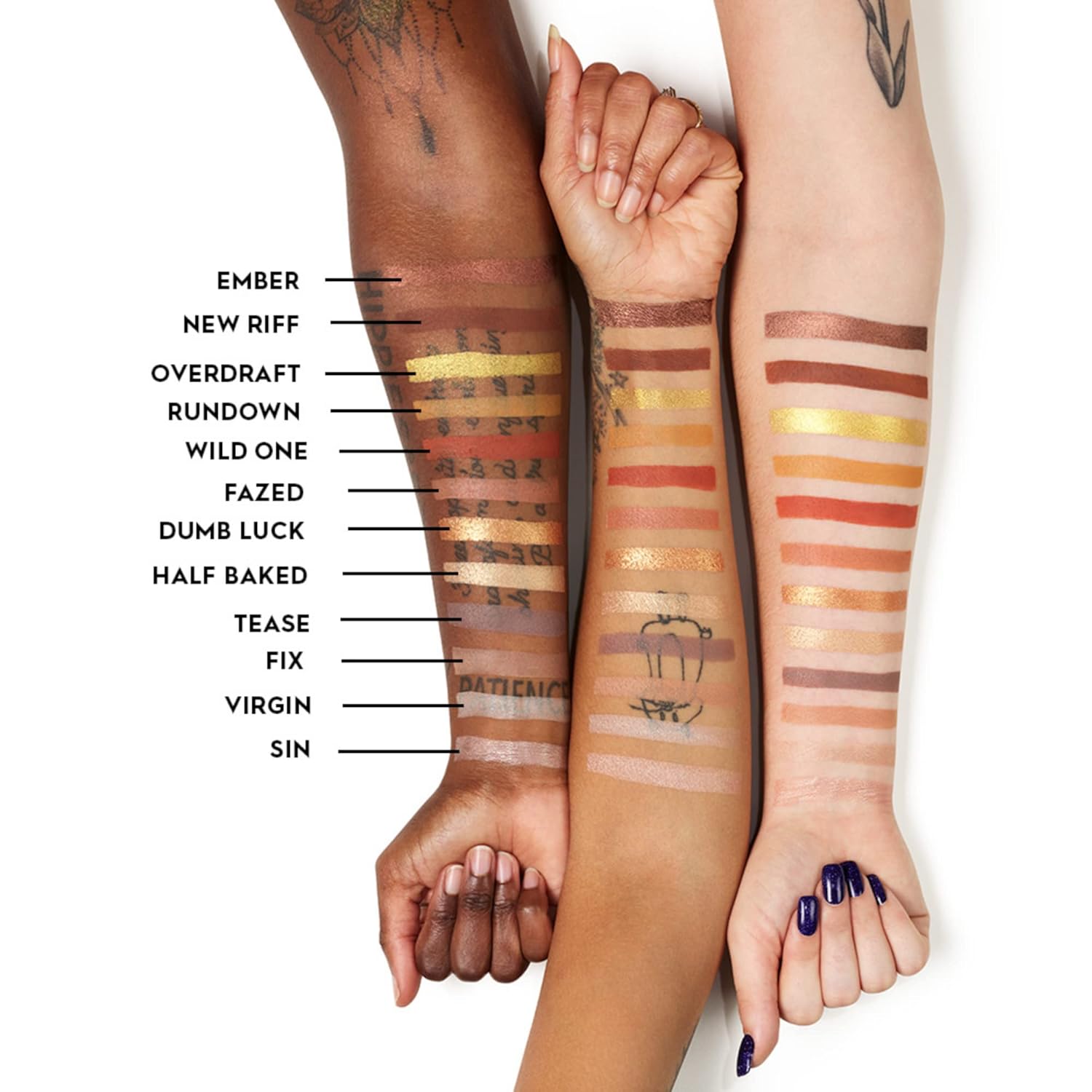 Urban Decay 24/7 Sombra de ojos de larga duración - Sombra de ojos compacta de alta pigmentación, color suave y mezclable, hasta 12 horas de duración, maquillaje sin arrugas, acabados mate, satinado