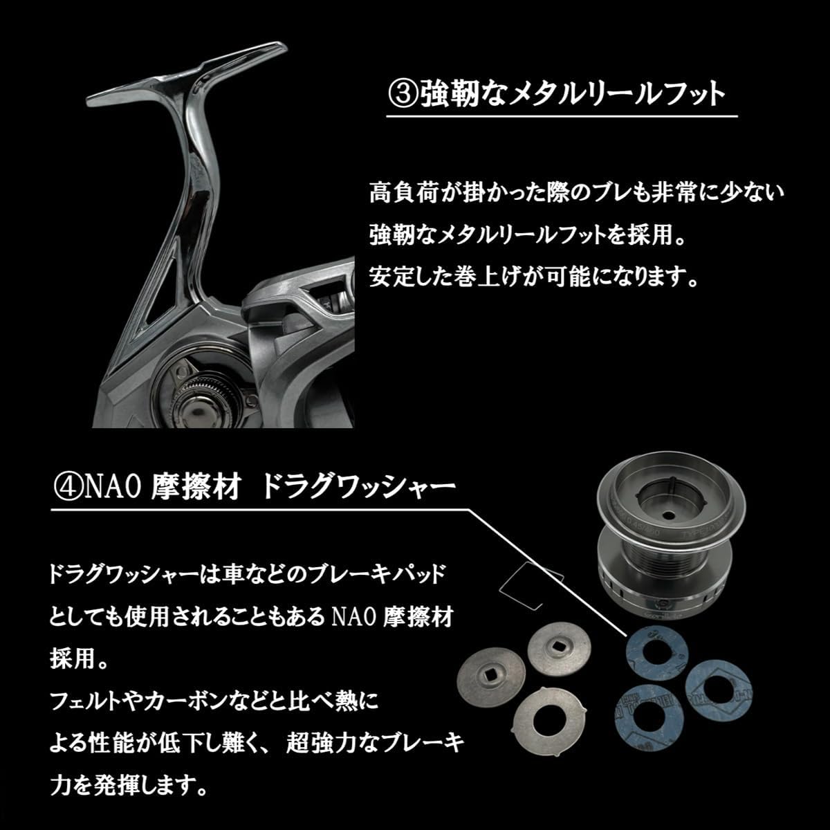 Orurdo QB010220 Goryl Dobeast 1000 Spinning Reel