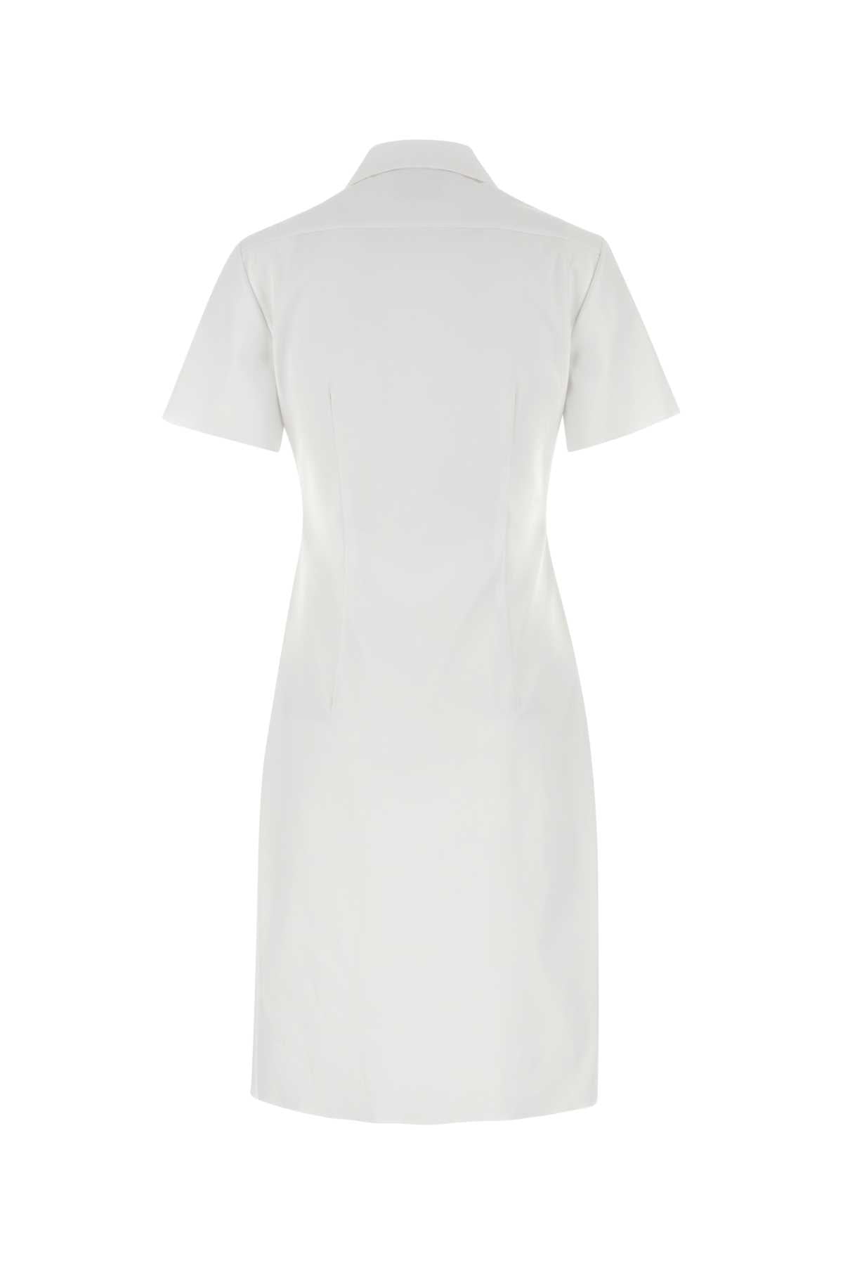 Miu Miu Miu White Poplinシャツドレス - Image 5