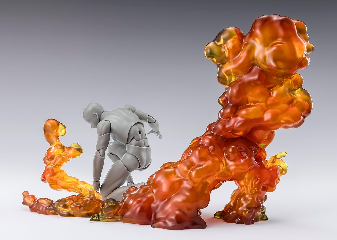 Tamashi Nations Tamashi EFFECT SMOKE Burst Ver. for S.H. Figuarts Approx. 5.3 inches (135 mm), PVC & ABS Pre-Painted Effect Parts