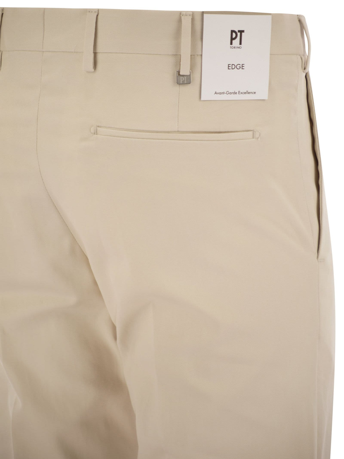 Pt Pt Torino Dieci Cotton Trousers - Image 5