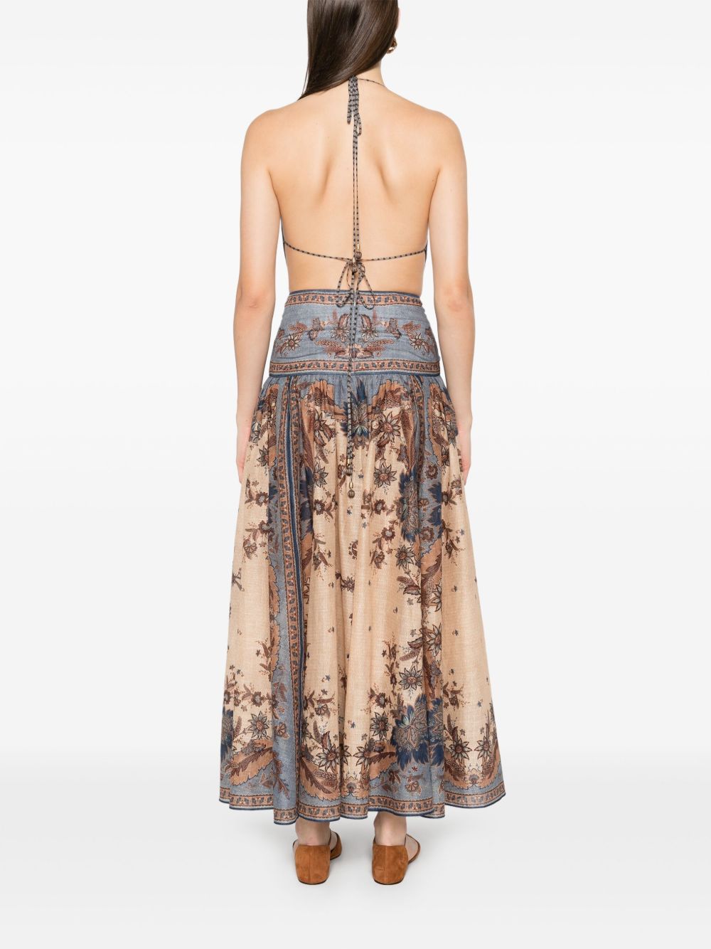 Zimmermann Zimmermann Ascension印刷されたMaxiドレス - Image 5