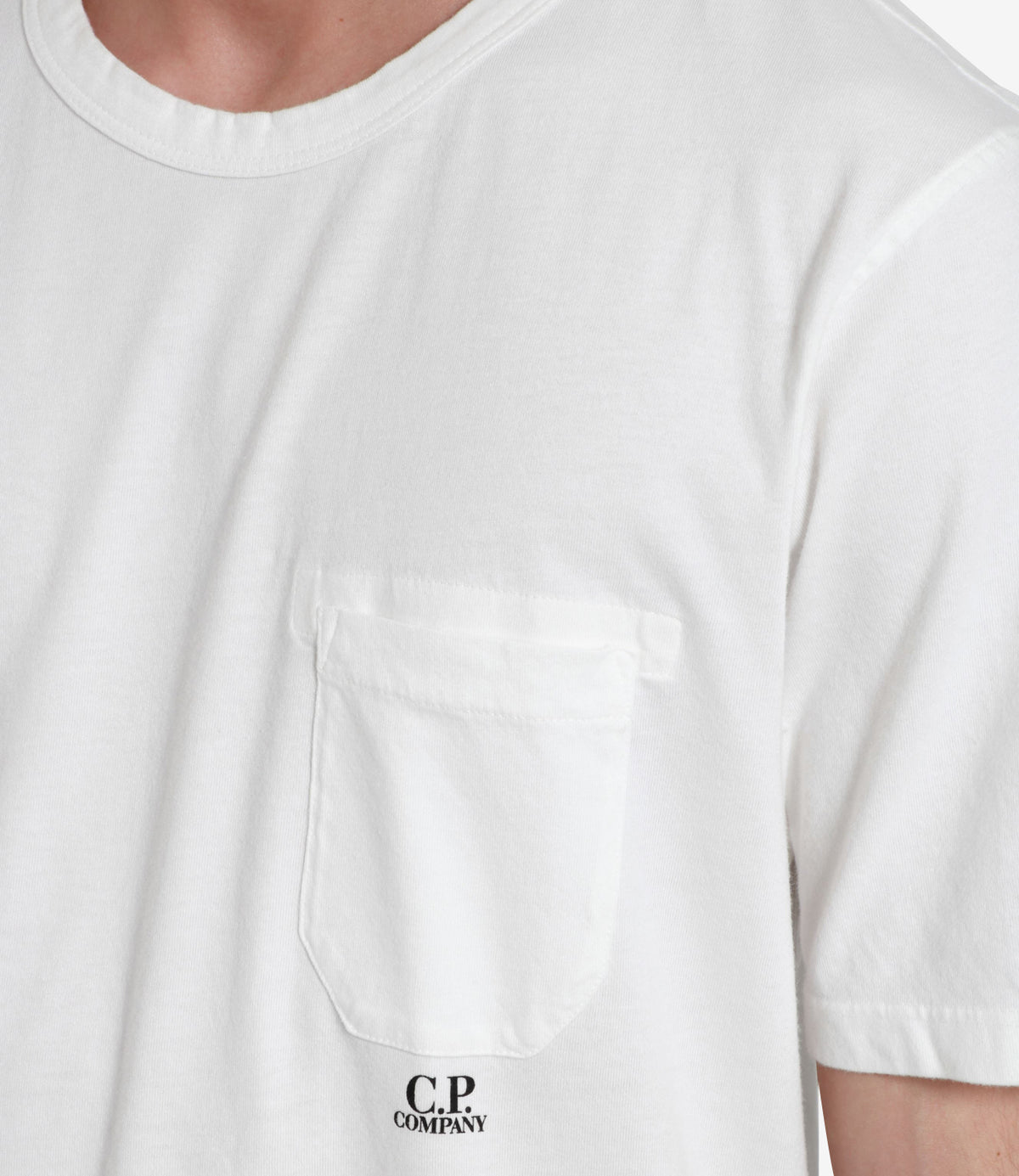 C C.P.会社Tシャツとポロスホワイト - Image 5