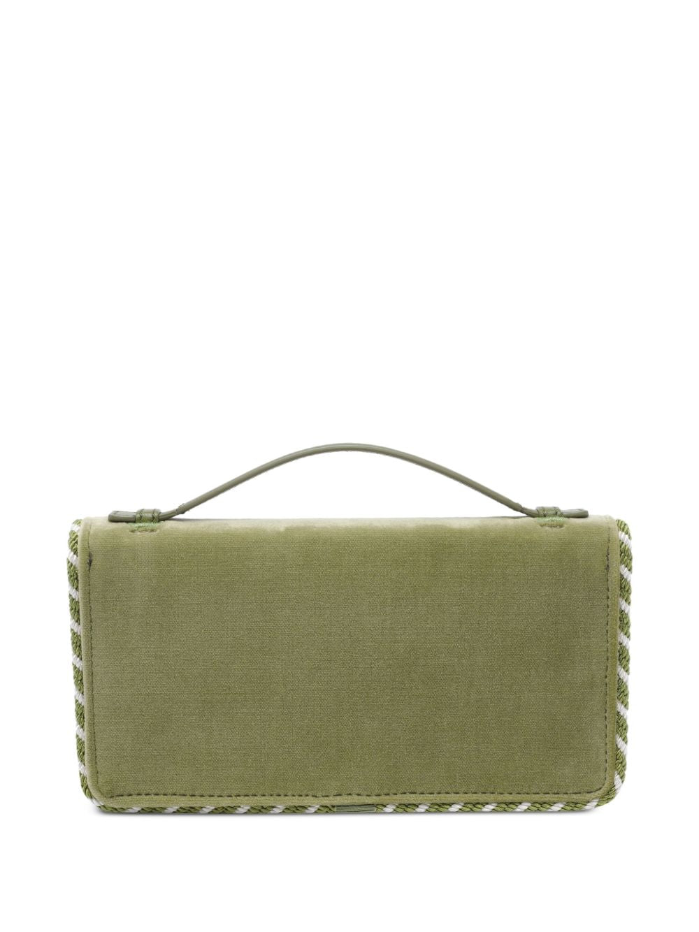 Valentino ヴァレンティノ ガラヴァーニ V ロゴ シグネチャー ベルベット ウォレット チェーン - Image 5
