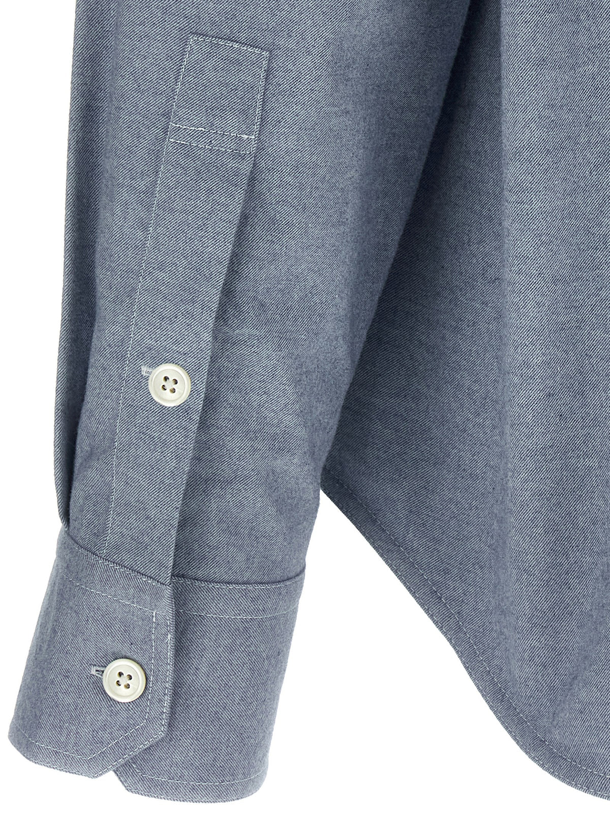 Thom Thom Browne '4 Bar'フランネルシャツ - Image 5