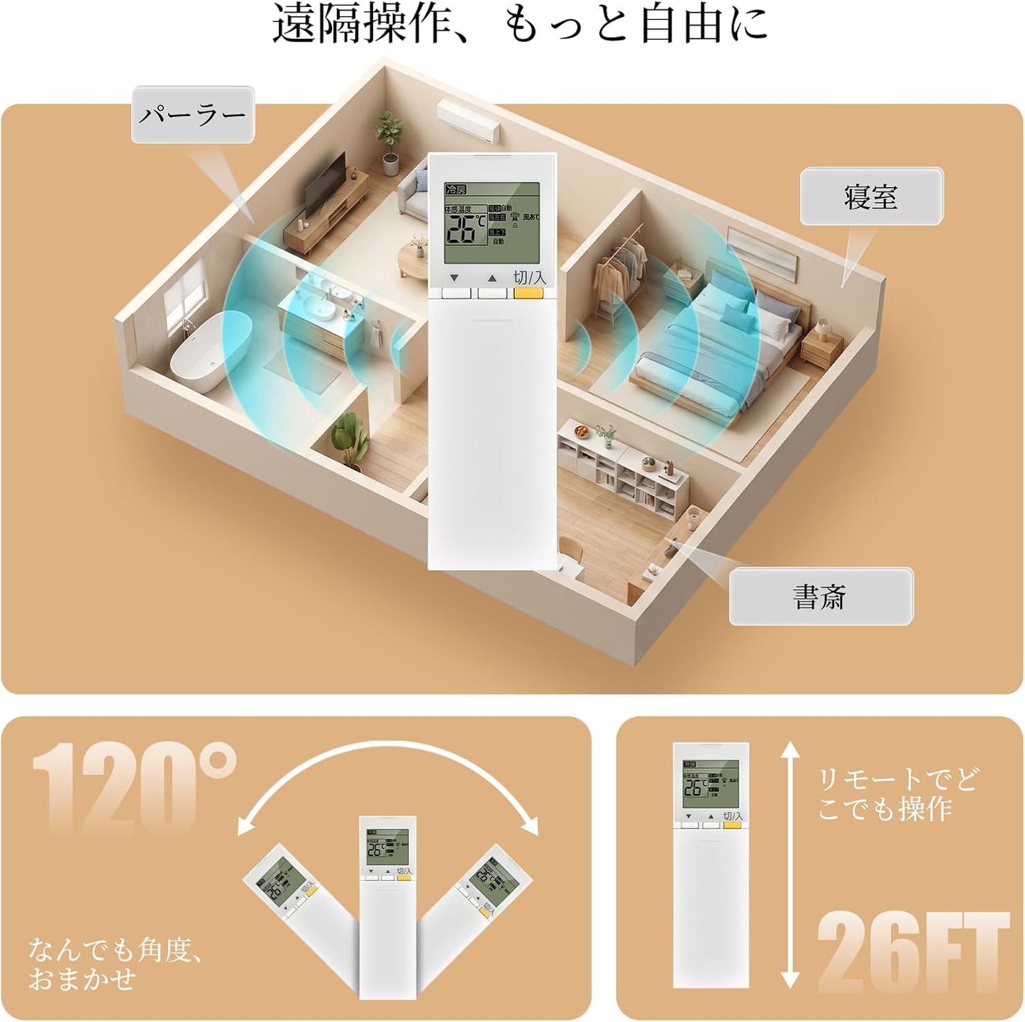 Mitsubishi Compatible Remote Control Air Conditioner SG174 M21EED426 MSZ-S2819 MSZ-S3619 MSZ-S4019S MSZ-S5619S MSZ-AXV2219 MSZ-AXV2519 MSZ-AXV2819S MSZ-AXV2819S MSZ-AXV2819S V3619 Compatible with