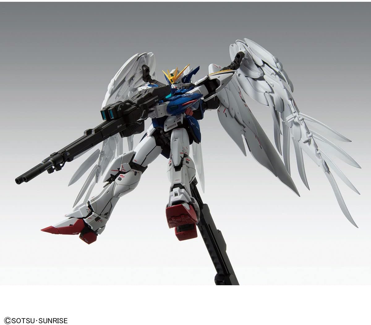Bandai Spirits MG New Mobile Suit Gundam W Endless Waltz Wing Gundam Zero EW Ver.Ka 1/100 Scale Color-Coded Plastic Model