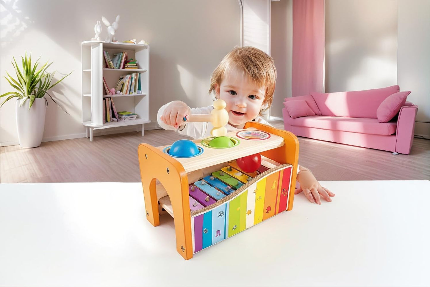 Hape E0305 Pound and Tap Bench