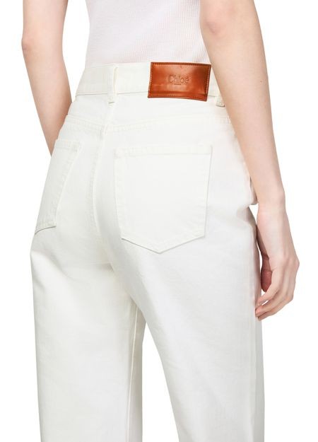 CHLOE High-waisted flared denim jeans - Image 5