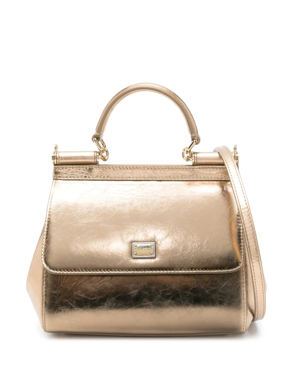Dolce  Gabbana ドルチェ＆ガッバーナミディアムシチリアハンドバッグ - Image 5