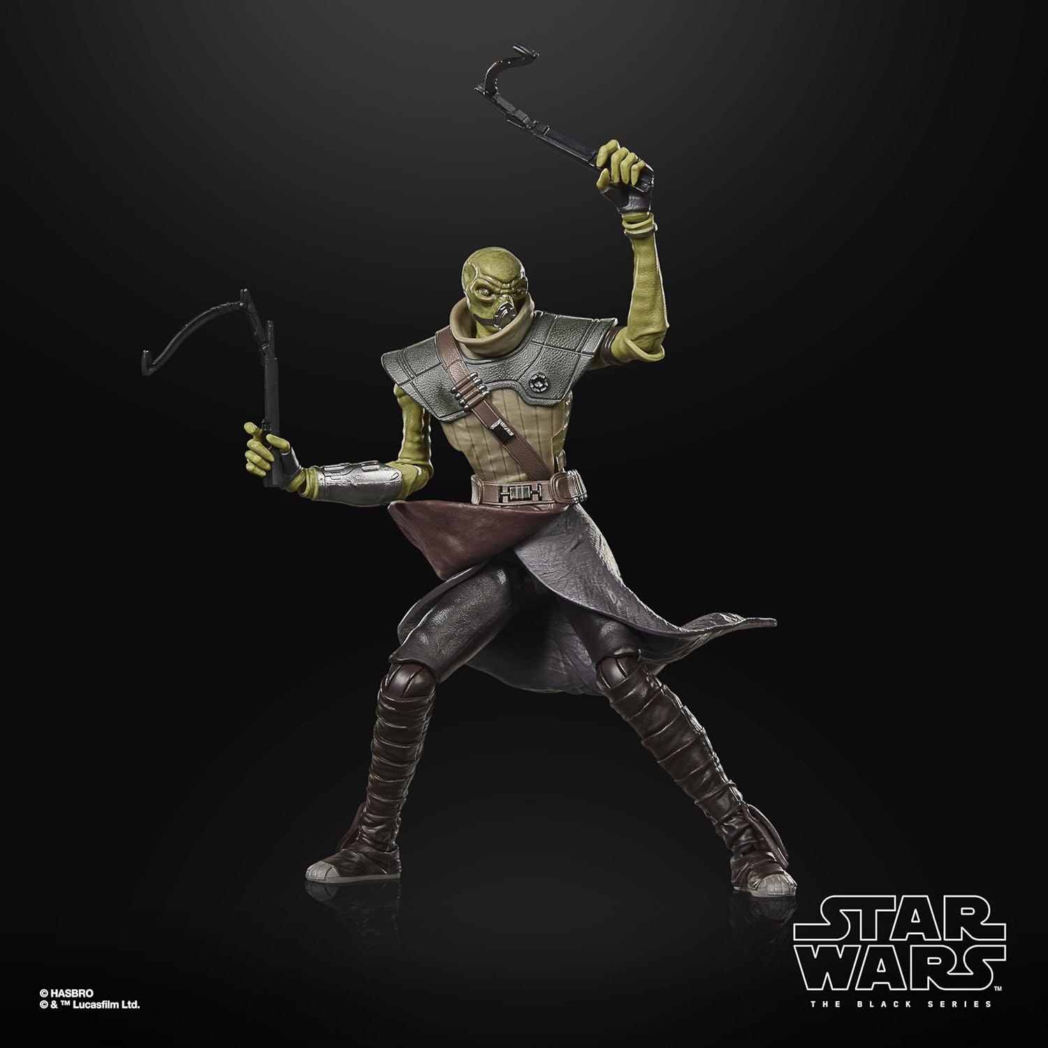 STAR WARS The Black Series Embo, The Mandalorian & Grogu - Figura de acción coleccionable prémium de 6 pulgadas