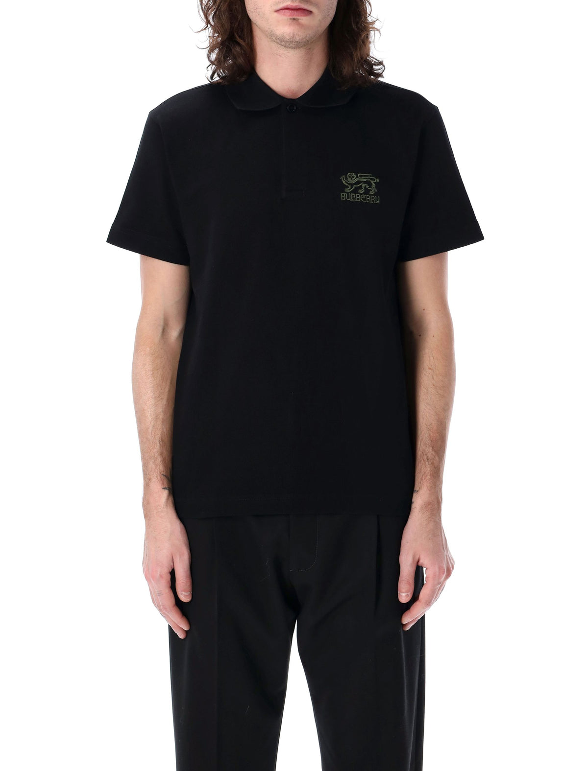 Burberry バーバリーTシャツとポロスブラック - Image 5