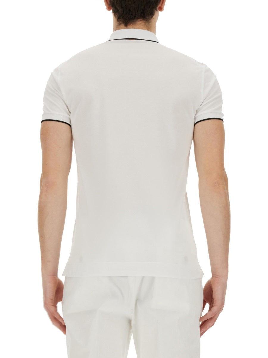 Zegna ロゴ付きのZegna Polo - Image 5