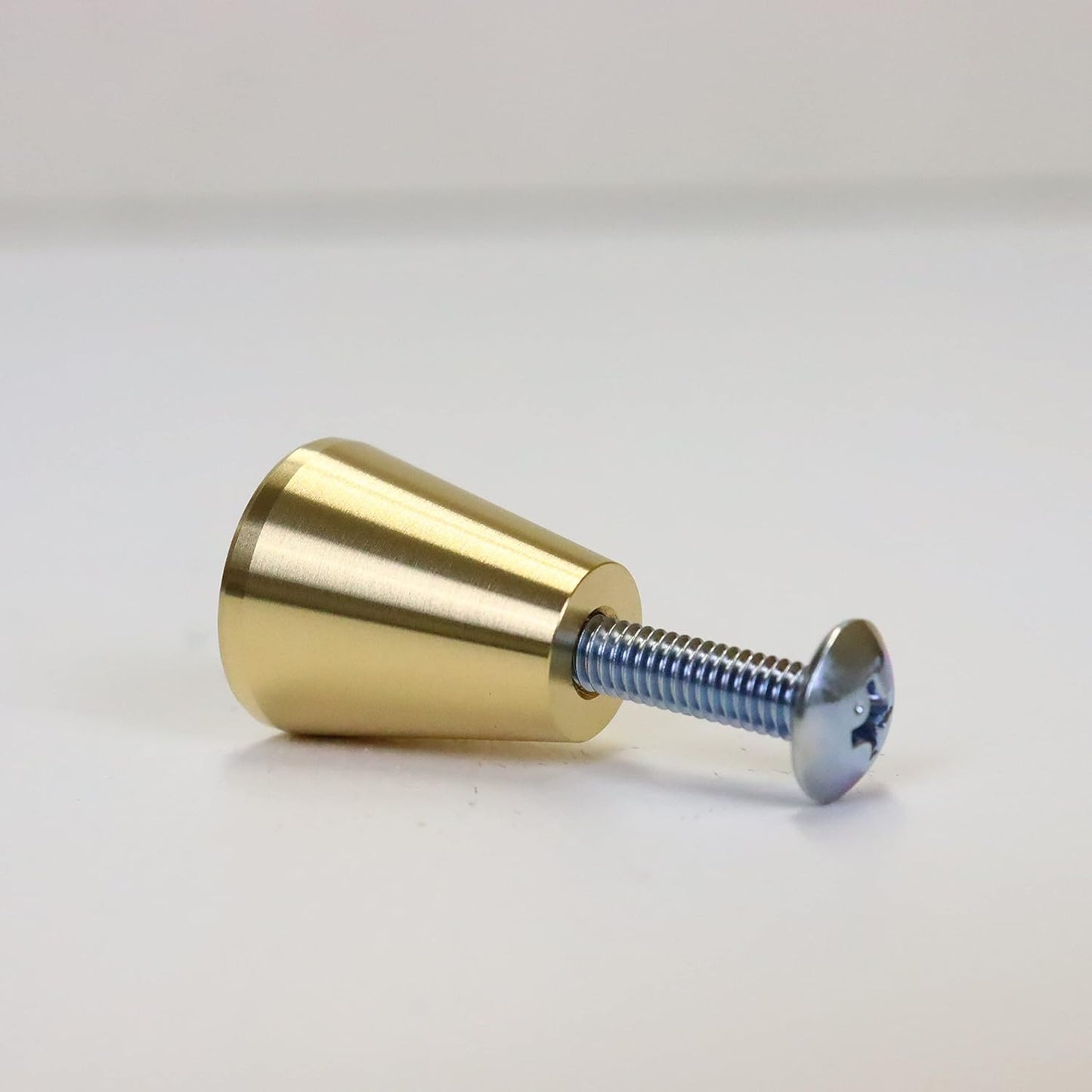 Craftsman Finish Handle Handle Knob Total of 8 Types Kitchen Kitchen Drawer Door Solid Brass Gold Small (0.6 inch (16 mm)