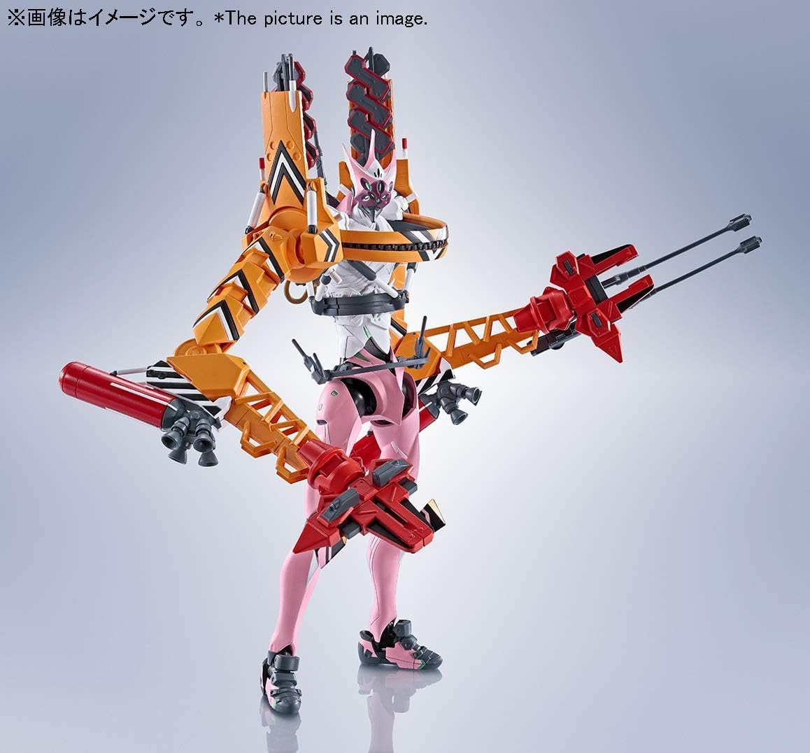 Robot Spirits Evangelion [Side EVA] Evangelion Unit 8 Beta, Temporary Combat Mode, Approx. 6.7 inches (170 mm), ABS & PVC Pre-painted Action Figure