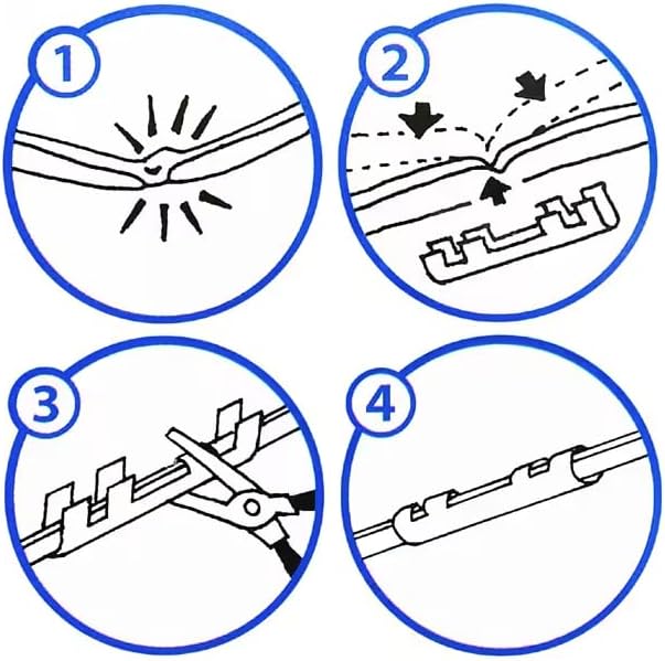 You too Umbrella Artisan Umbrella Repair Parts Four Claw Large Black 4 Piece Set US-018