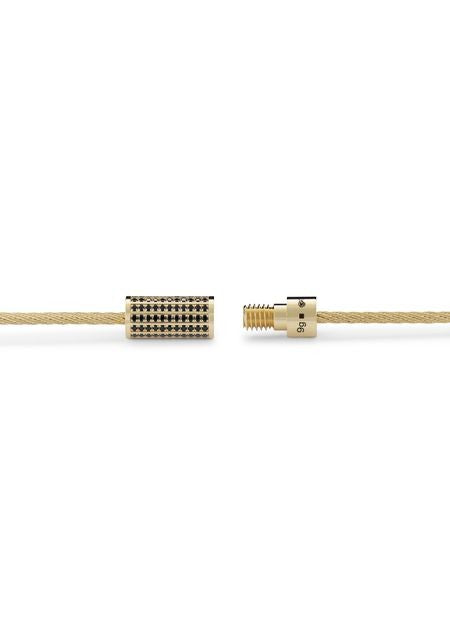 LE GRAMME 9g ダイヤモンドセッティング ケーブルブレスレット - Image 5