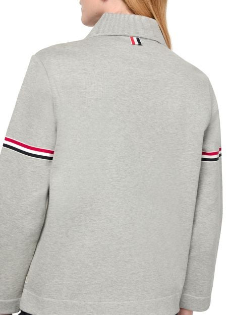 THOM BROWNE コットン製 rwb ストライプ ワークジャケット - Image 5