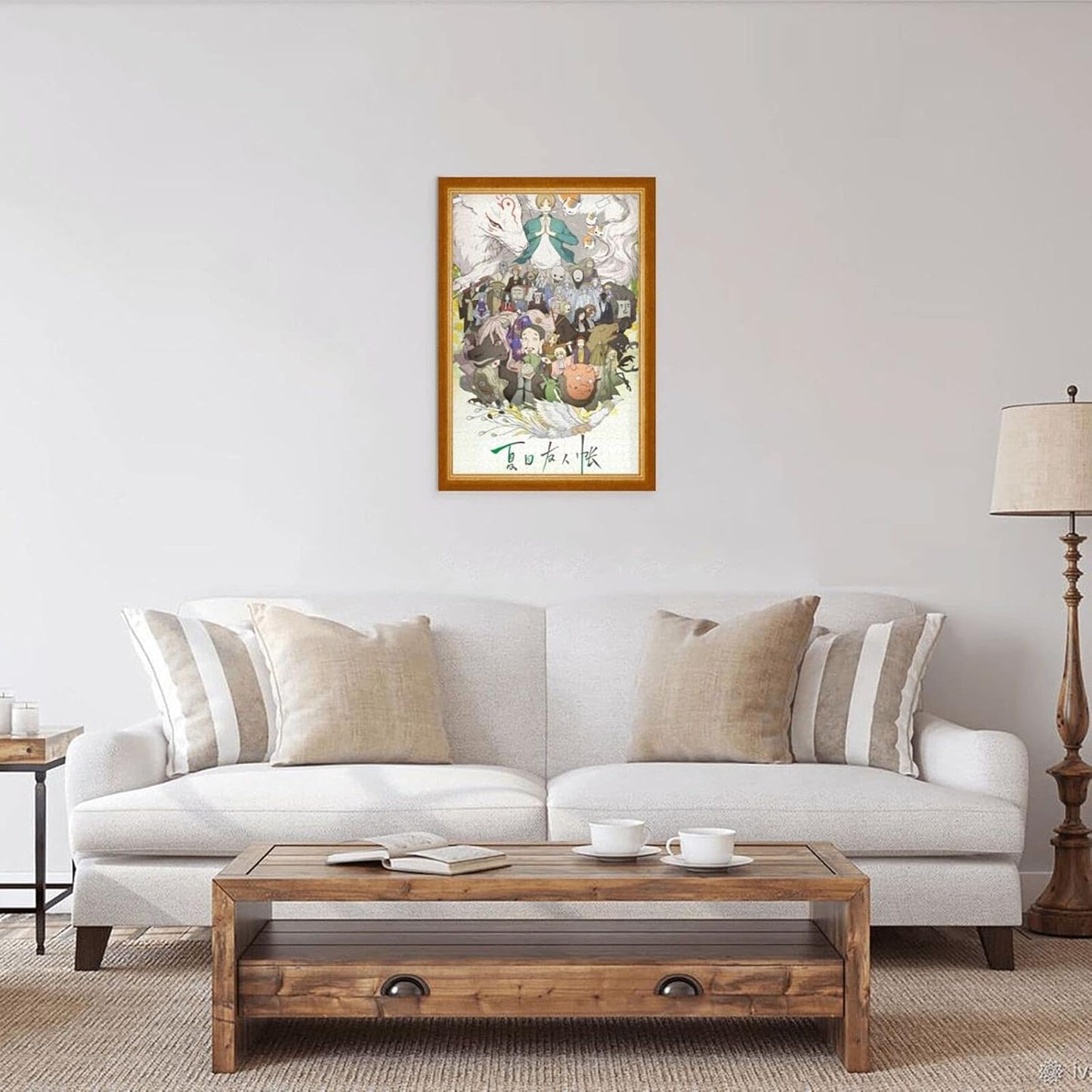 Natsume's Book of Friends Puzzle, 1000 Pieces, Wooden Puzzle, Handmade Gift, Educational Toy, Happy New Year, Gift, Birthday, Christmas Gift, For Adults, Kids, Fashion Accessories, Popular Anime, Room