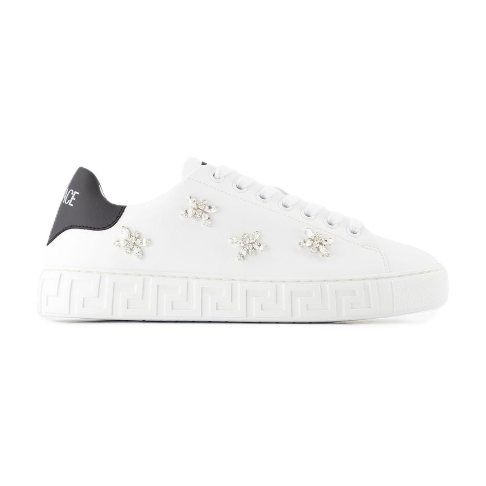 Versace La Greca Sneakers Versace Canvas White - Image 5