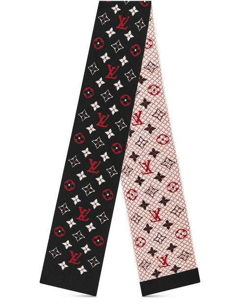 LOUIS VUITTON ダブルLV マフラー - Image 5
