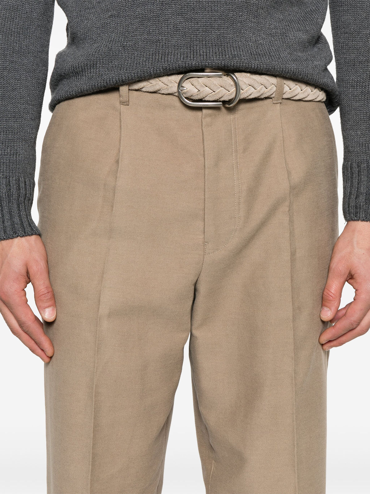 Zegna Zegna Cotton And Cashmere Pants - Image 5