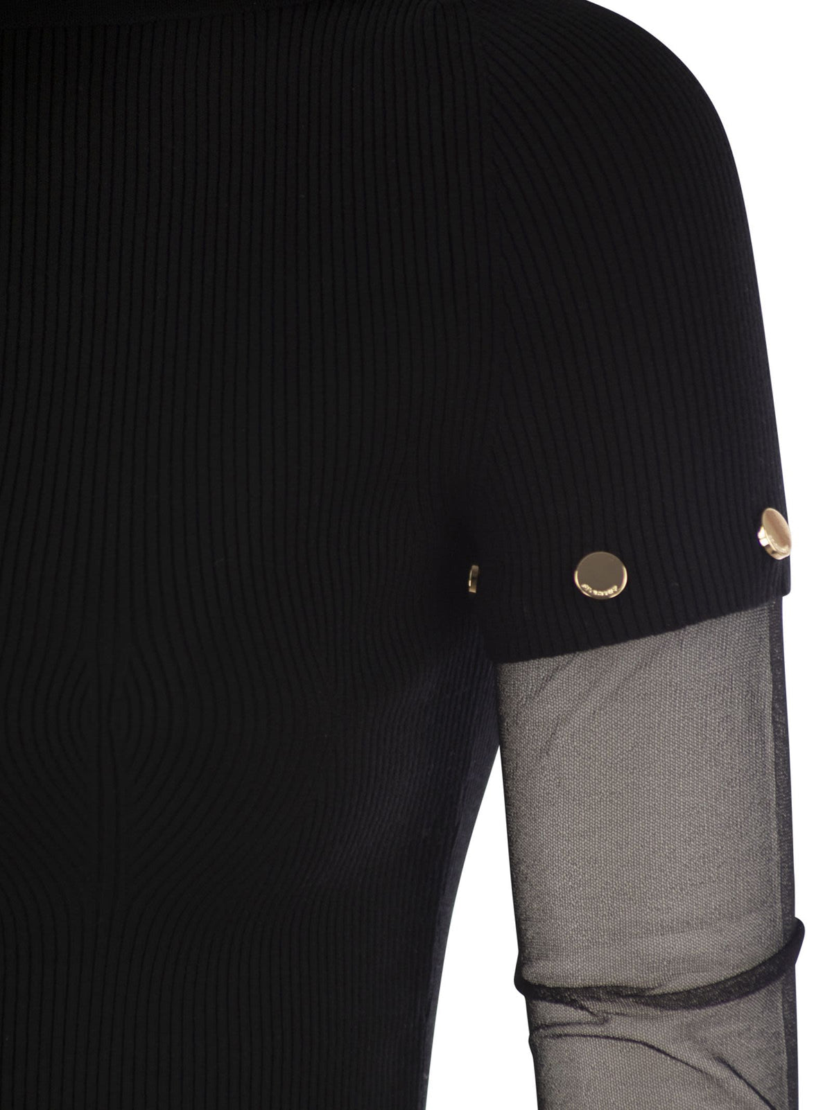 Sportmax SportMax Alcide Tight Fittingストレッチビスコースジャージ - Image 5