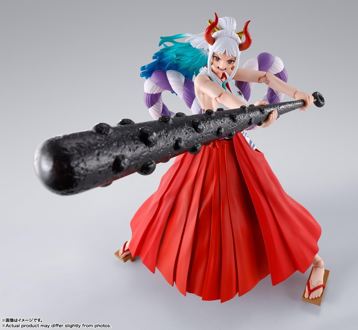 TAMASHII NATIONS S.H. Figuarts One Piece Yamato, Approx. 7.3 inches (185 mm), PVC & ABS, Pre-painted Action Figure