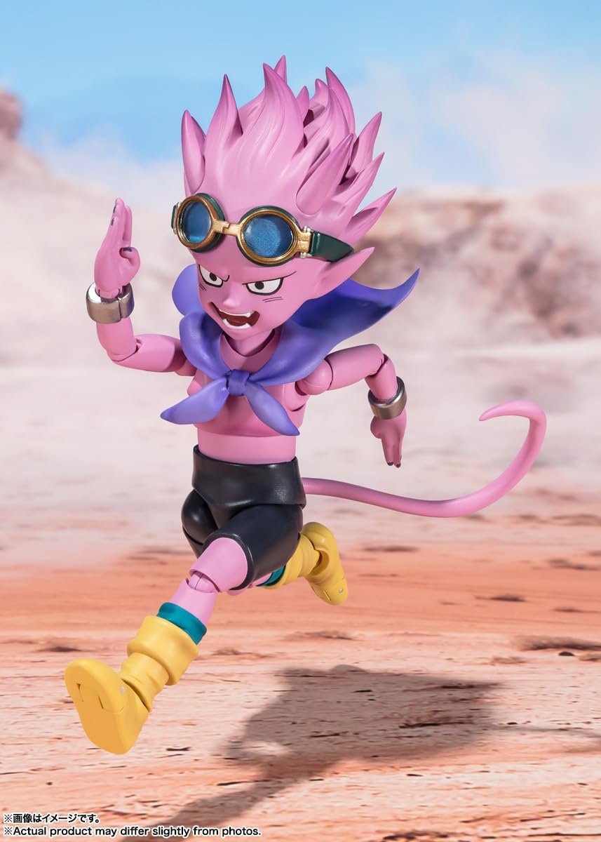 S.H. Figuarts SAND LAND Beelzebub, Approx. 4.3 inches (110 mm), PVC & ABS, Pre-painted Action Figure