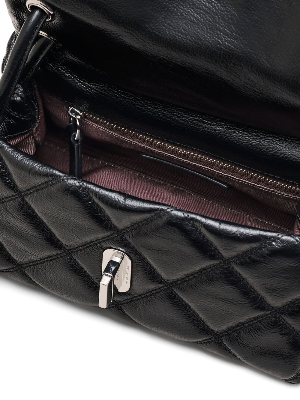 Marc マークジェイコブスデュアルチェーンミニレザーショルダーバッグ - Image 5