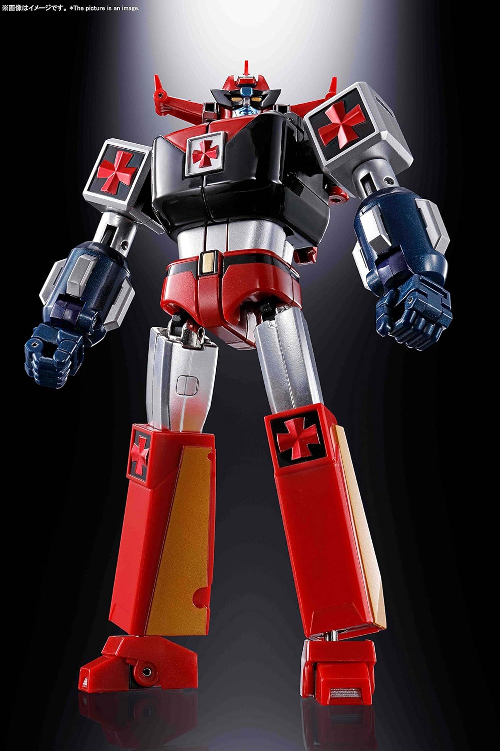 Soul of Chogokin GX-59R Mirai Robo Daltanias, Approx. 10.6 inches (270 mm), Die Cast & ABS & PVC Pre-painted Action Figure