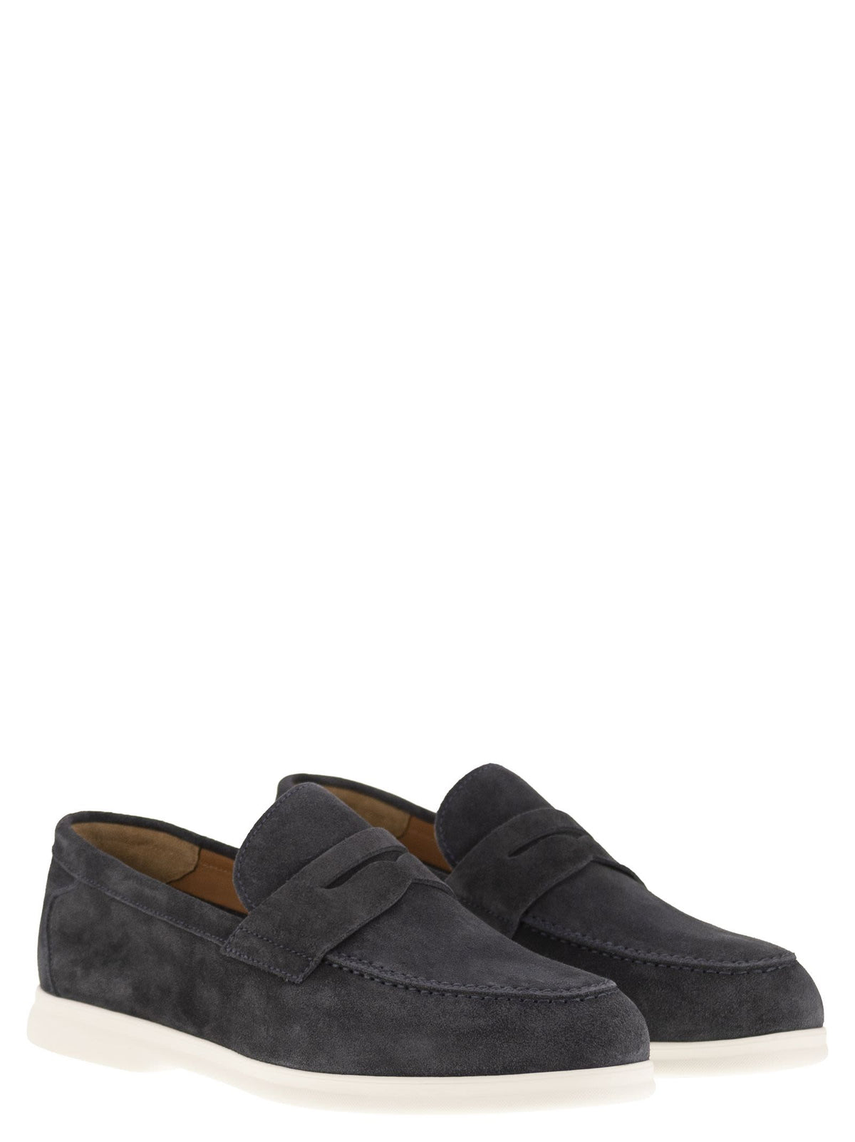 Doucals ドゥーカル 'S ペニースエードモッカシン - Image 5