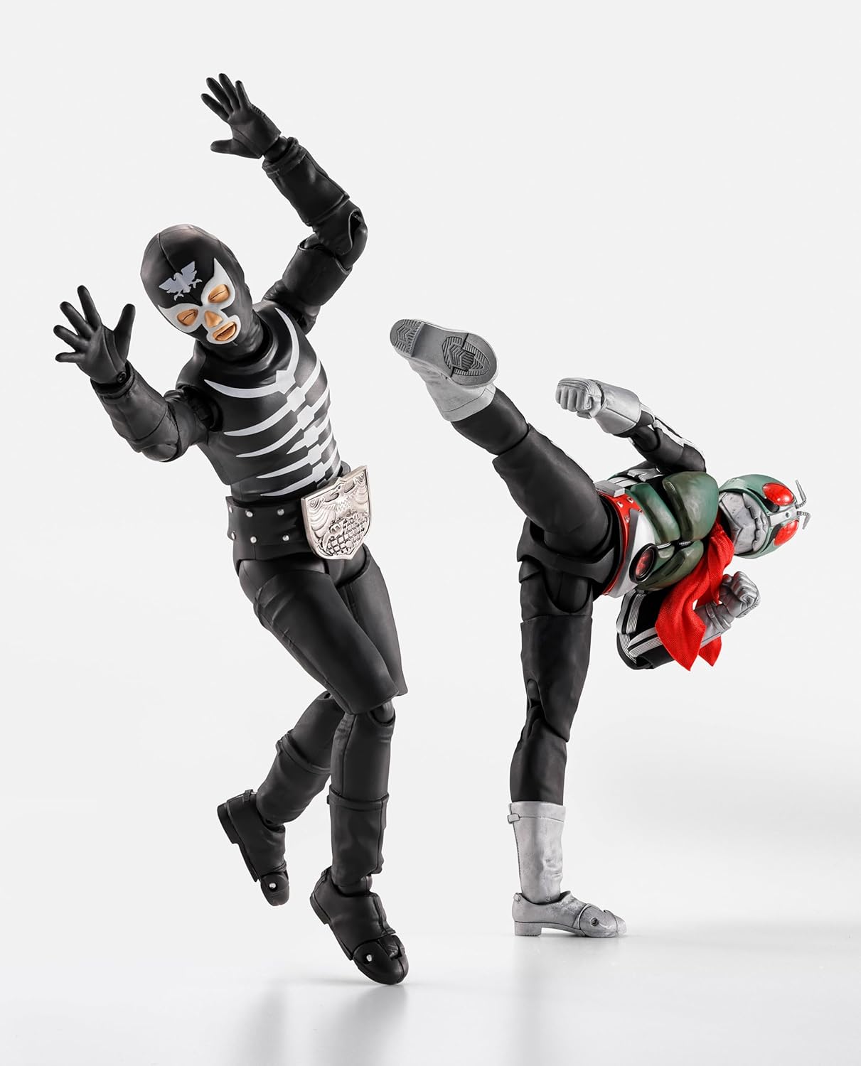 TAMASHII NATIONS S.H. Figuarts Kamen Rider Shocker Combatant Showa Phantom of Hell Edition, Approx. 5.7 inches (145 mm), PVC & ABS Pre-painted Action Figure
