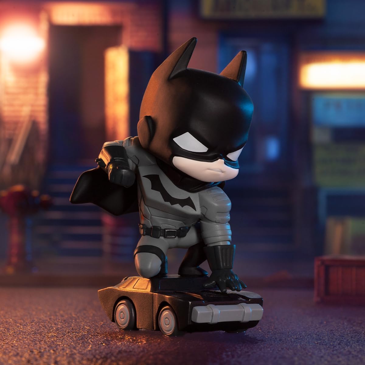 POPMART DC GOTHAM CITY Series (Piece) Popmart Plush Toy Blind Box Figure, Plastic Model, Premium Toy, PVC, Soft Vinyl, Original Characters, Birthday Gift