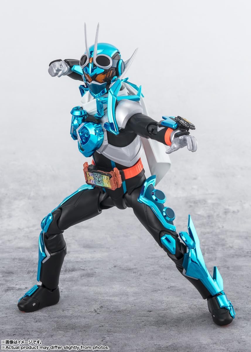BANDAI SPIRITS S.H. Figuarts Kamen Rider Gatchard Steam Hopper (First-Press Production), Approx. 5.9 inches (150 mm), PVC & ABS, Pre-painted Action Figure