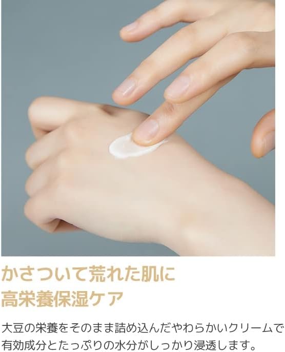 MIXSOON Soy Cream 1.7 fl oz (50 ml) Moisturizing Cream Soy Cream Sleeping Mask Soy Fermented Extract Oil-moisture Balance Chunky Moisture Calming Elasticity Pores Extract Non-Sticky, High