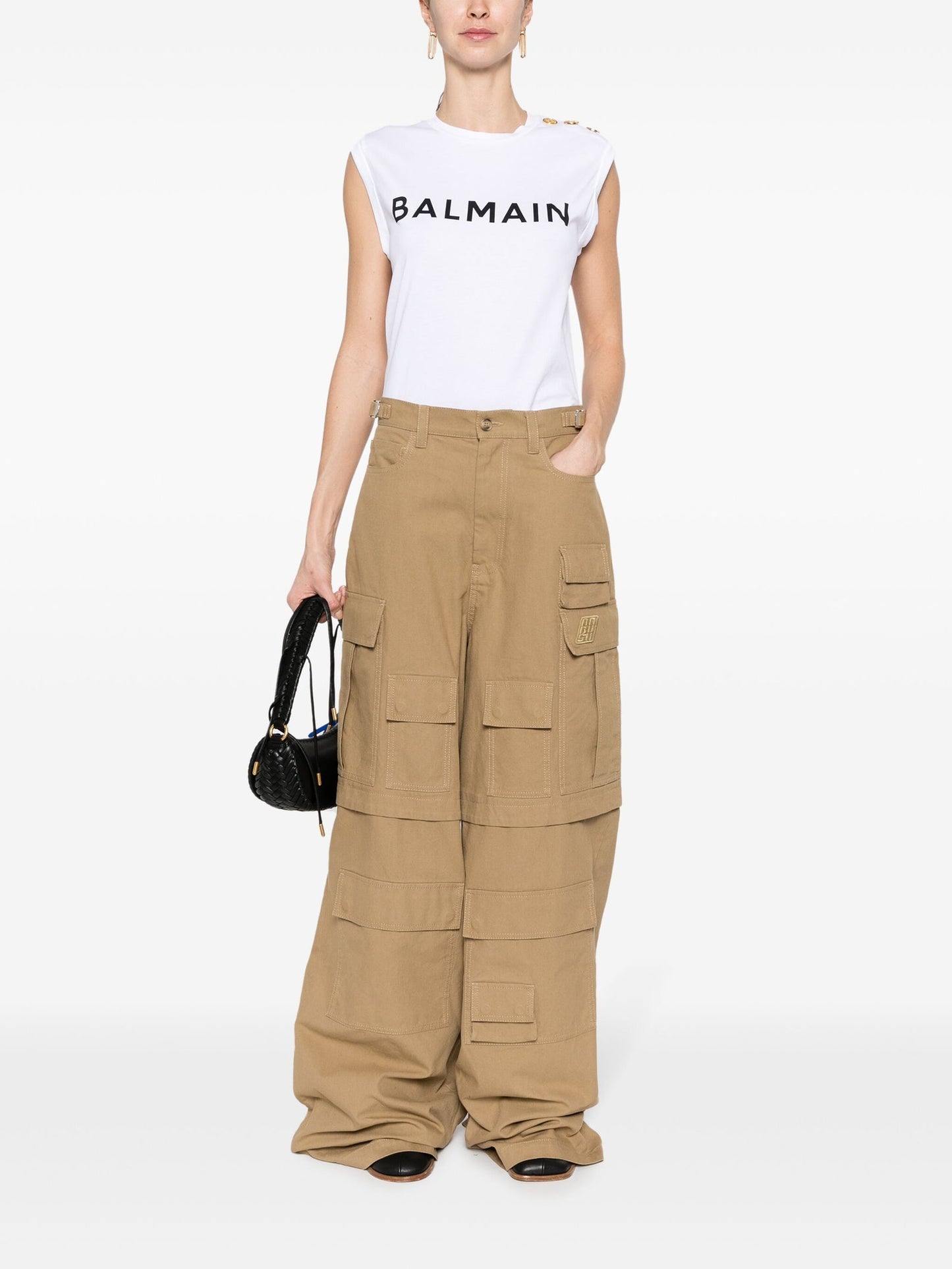 Balmain Paris バルメインパリプリントタンクトップ - Image 5