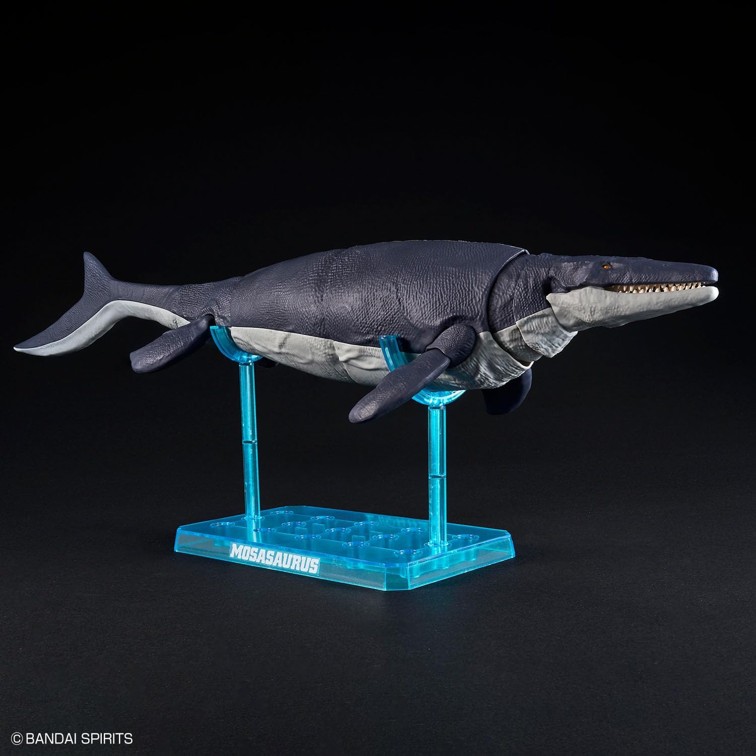 Bandai Spirits Planosaurus Land and Sea Dinosaur Set, Color Coded Plastic Model