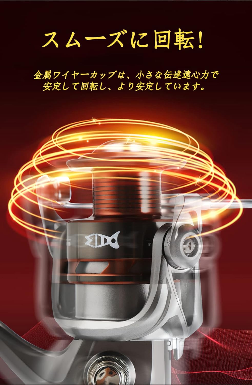 Spinning Reel, Fishing Reel, Lightweight Reel, Gear Ratio 5.2:1, Left/Right Interchangeable Handle, For Far Toss, Freshwater Fishing, Sea Fishing, For All Fish Species, Fishing Reels 1000, 2000, 3000,