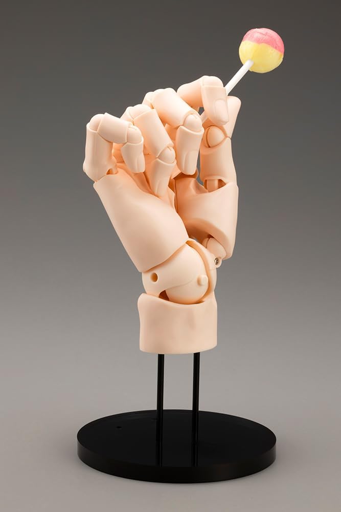 Kotobukiya ARTIST SUPPORT ITEM Hand Model/R -PALE ORANGE 1/1 Scale Action Figure